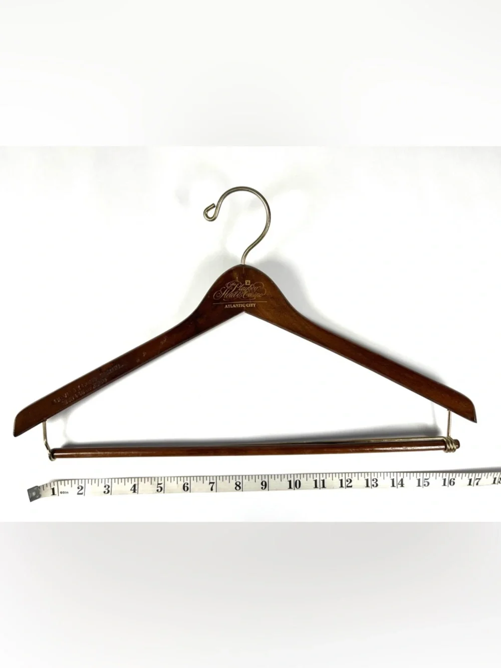 Vintage Playboy Hotel and Casino Atlantic City coat hanger. Beverly Coat Hanger